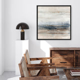 Winter Field No. 1 (Square) Canvas Print