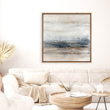 Winter Field No. 1 (Square) Canvas Print