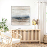 Winter Field No. 1 (Square) Canvas Print