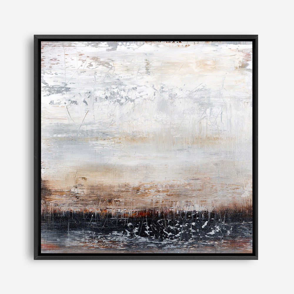 Winter Field No. 2 (Square) Canvas Print