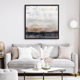 Winter Field No. 2 (Square) Canvas Print