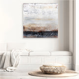 Winter Field No. 2 (Square) Canvas Print
