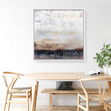 Winter Field No. 2 (Square) Canvas Print