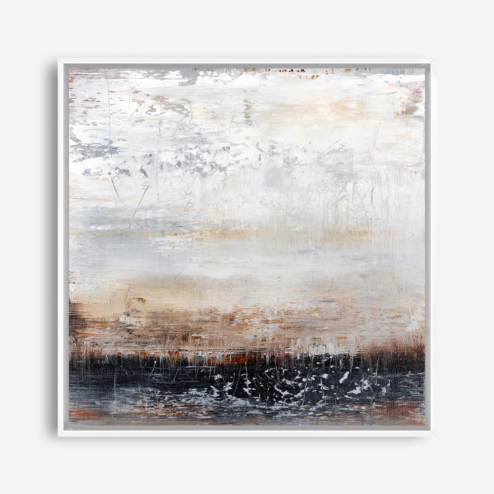 Winter Field No. 2 (Square) Canvas Print