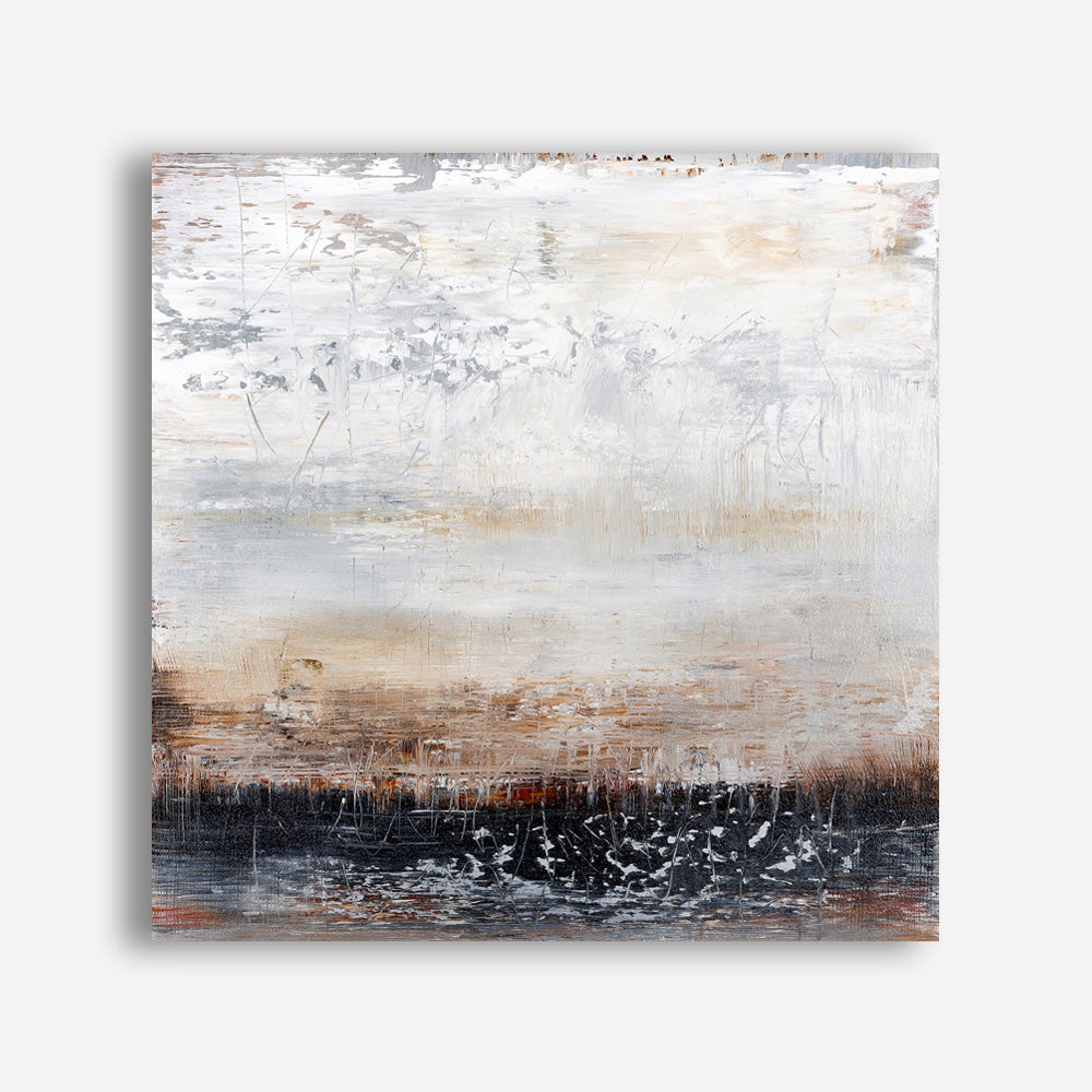 Winter Field No. 2 (Square) Canvas Print