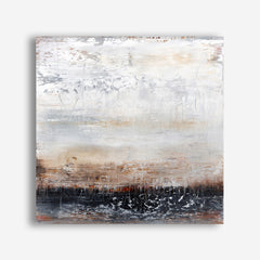 Winter Field No. 2 (Square) Canvas Print