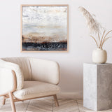 Winter Field No. 2 (Square) Art Print