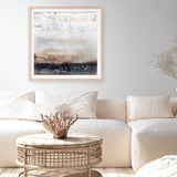 Winter Field No. 2 (Square) Art Print