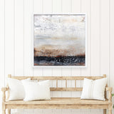 Winter Field No. 2 (Square) Art Print