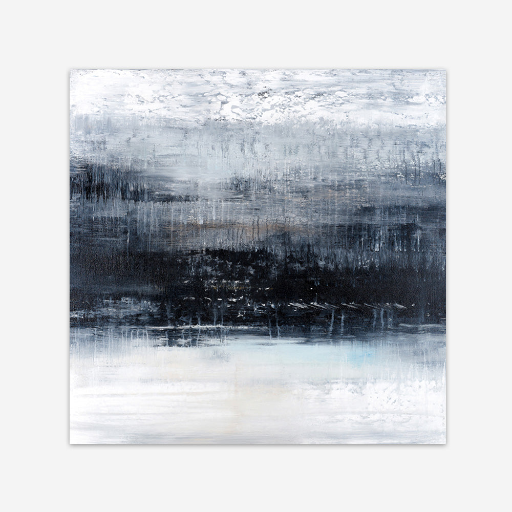 Indigo Night (Square) Art Print