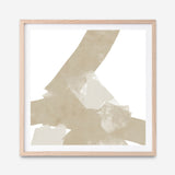 Modern Neutrals No. 1 (Square) Art Print