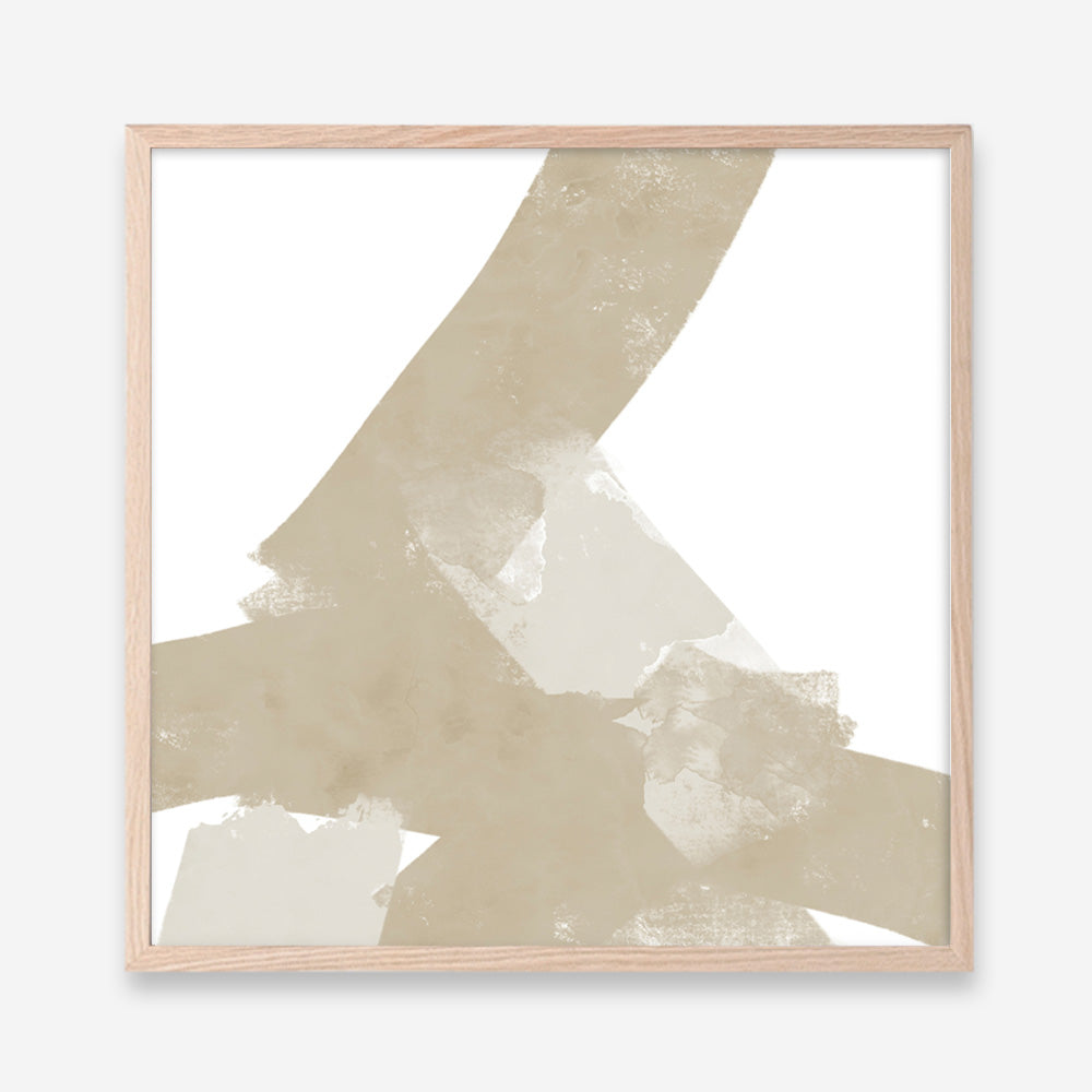 Modern Neutrals No. 1 (Square) Art Print