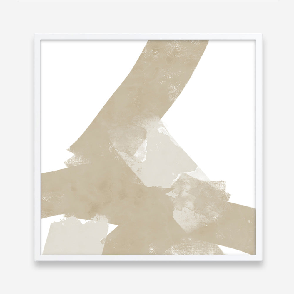 Modern Neutrals No. 1 (Square) Art Print