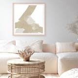 Modern Neutrals No. 1 (Square) Art Print