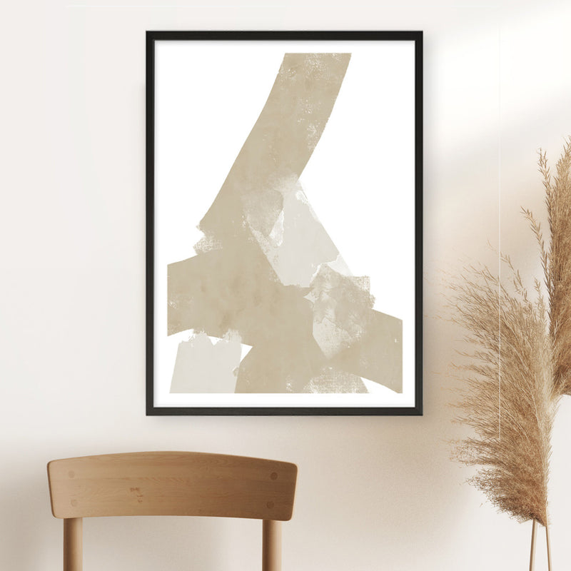 Modern Neutrals No. 1 Art Print