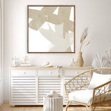 Modern Neutrals No. 2 (Square) Canvas Print