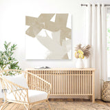 Modern Neutrals No. 2 (Square) Canvas Print