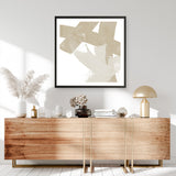 Modern Neutrals No. 2 (Square) Art Print
