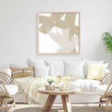 Modern Neutrals No. 2 (Square) Art Print