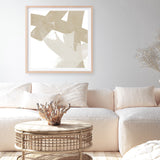 Modern Neutrals No. 2 (Square) Art Print