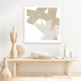 Modern Neutrals No. 2 (Square) Art Print