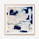 Drifting In Blue No. 1 (Square) Art Print