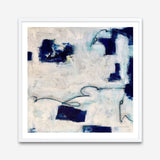 Drifting In Blue No. 1 (Square) Art Print