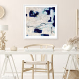 Drifting In Blue No. 1 (Square) Art Print