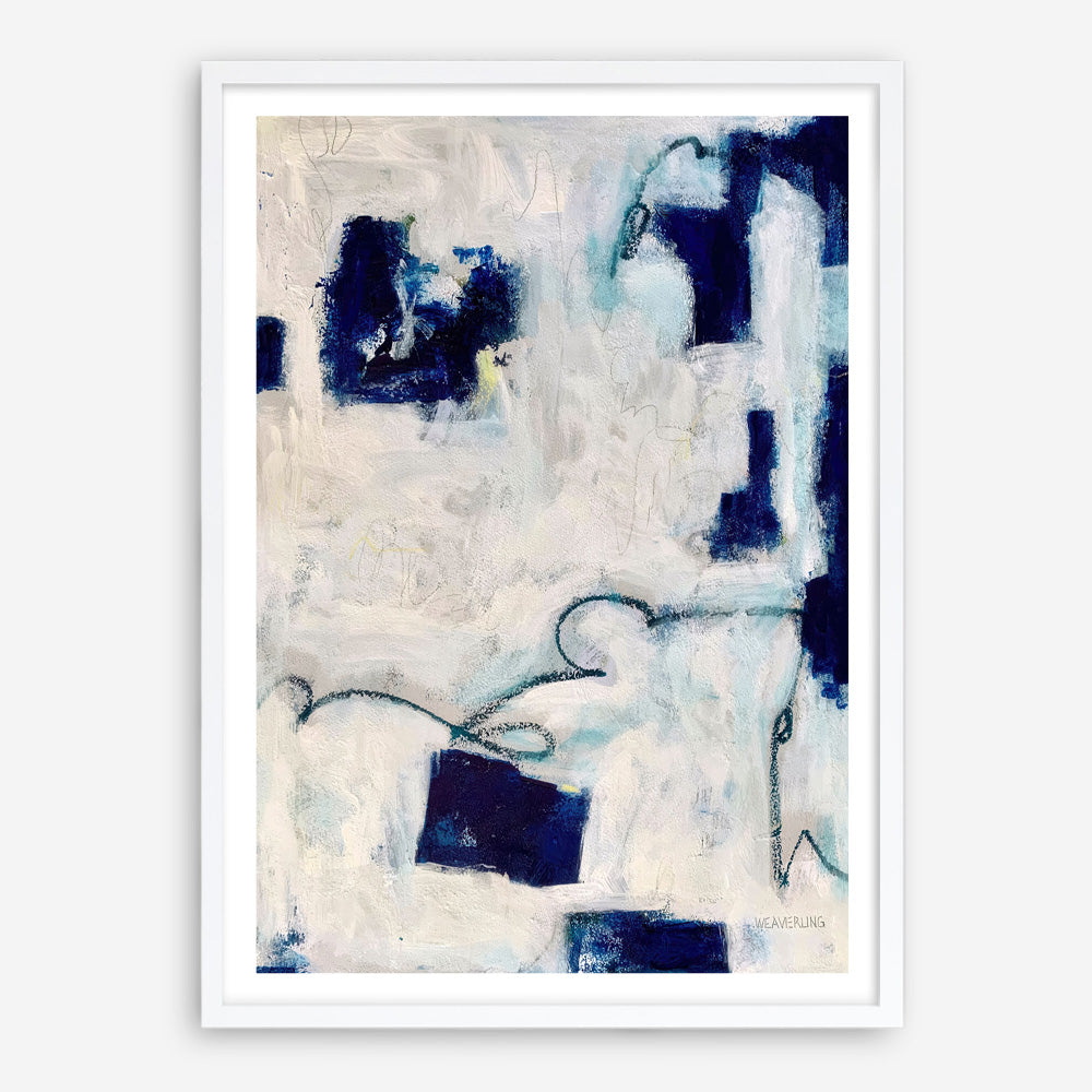 Drifting In Blue No. 1 Art Print