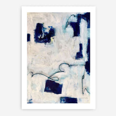 Drifting In Blue No. 1 Art Print