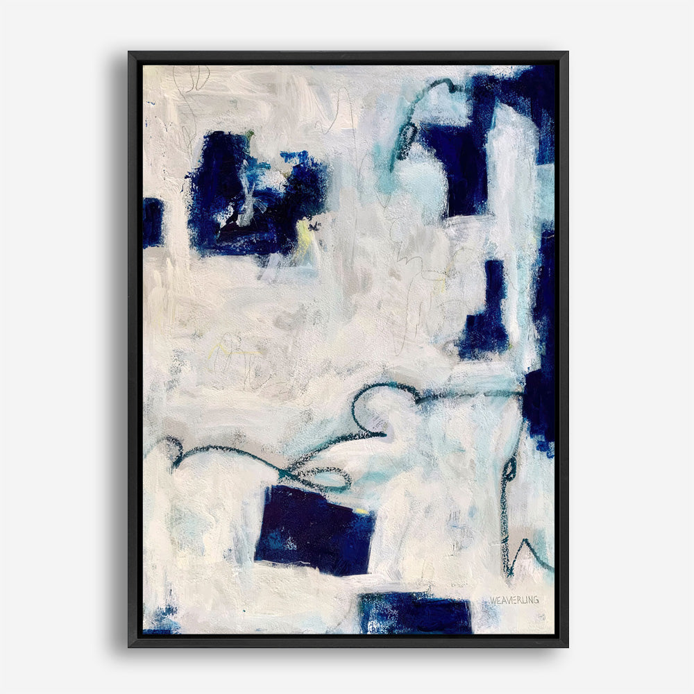 Drifting In Blue No. 1 Canvas Print