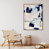 Drifting In Blue No. 1 Canvas Print