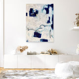 Drifting In Blue No. 1 Canvas Print