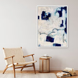 Drifting In Blue No. 2 Canvas Print
