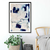 Drifting In Blue No. 1 Art Print