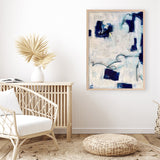 Drifting In Blue No. 1 Art Print