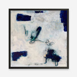 Drifting In Blue No. 2 (Square) Art Print