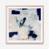 Drifting In Blue No. 2 (Square) Art Print