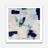 Drifting In Blue No. 2 (Square) Art Print