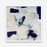 Drifting In Blue No. 2 (Square) Art Print