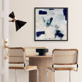 Drifting In Blue No. 2 (Square) Art Print