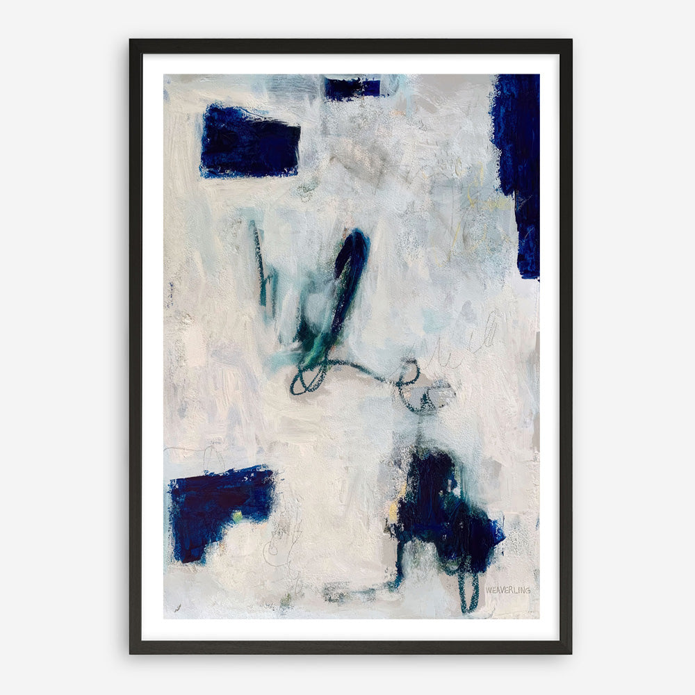 Drifting In Blue No. 2 Art Print