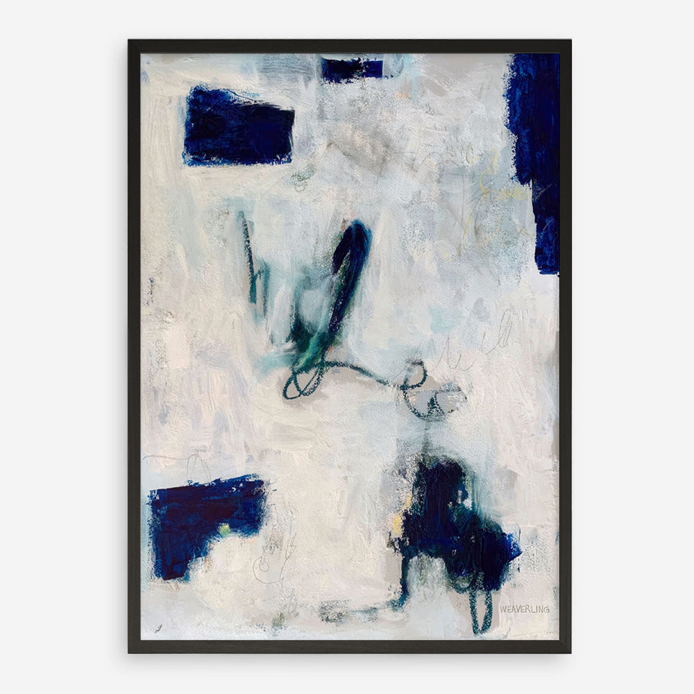 Drifting In Blue No. 2 Art Print