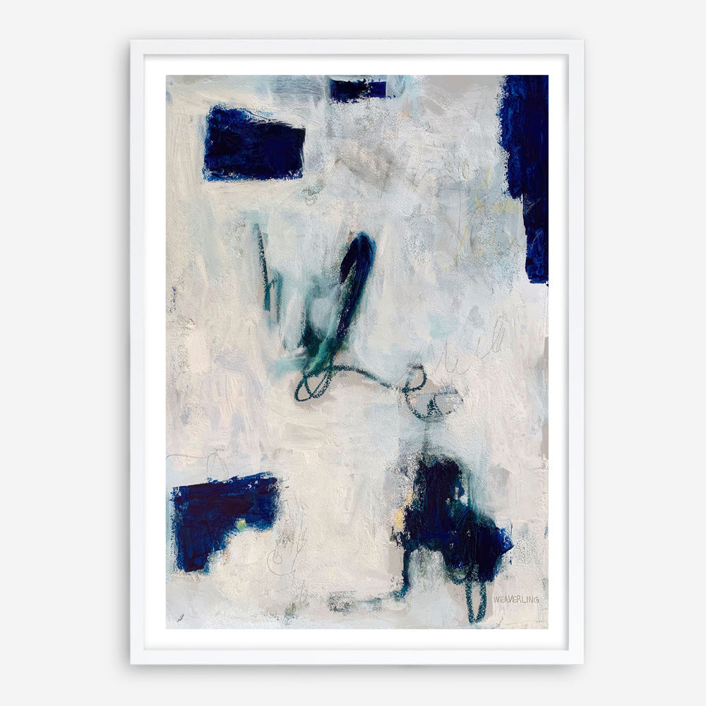Drifting In Blue No. 2 Art Print