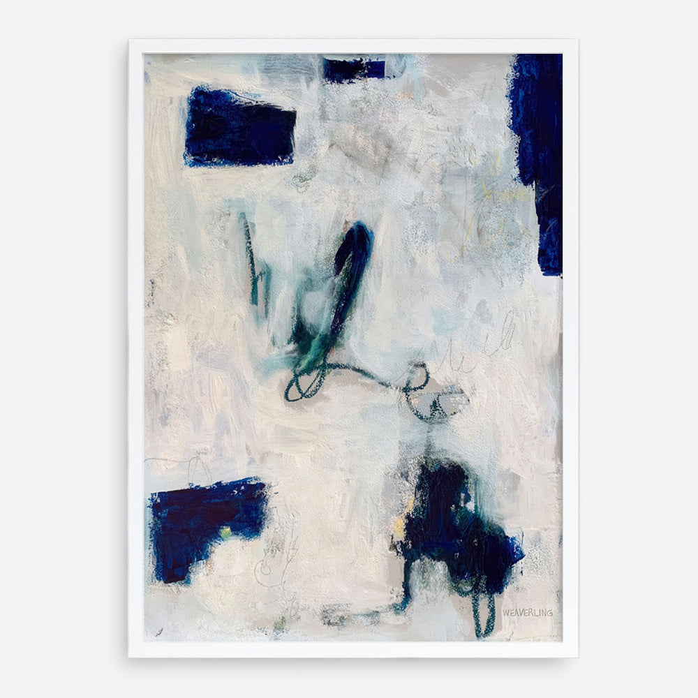 Drifting In Blue No. 2 Art Print
