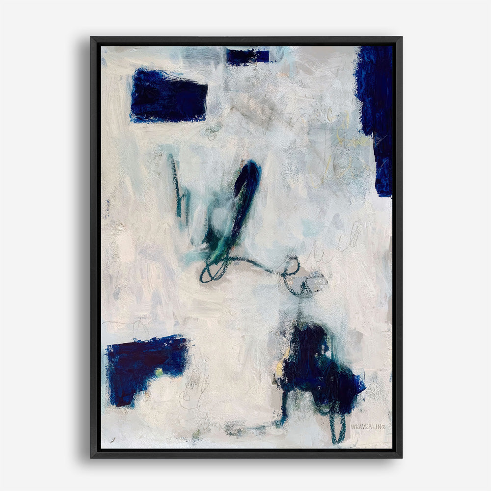 Drifting In Blue No. 2 Canvas Print