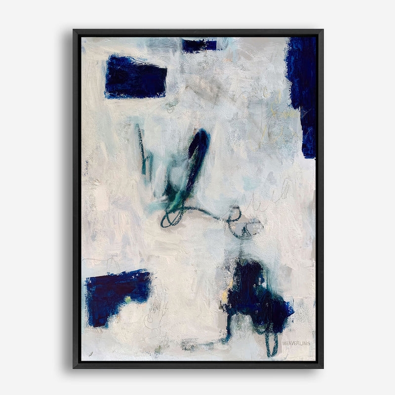 Drifting In Blue No. 2 Canvas Print