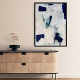 Drifting In Blue No. 2 Canvas Print