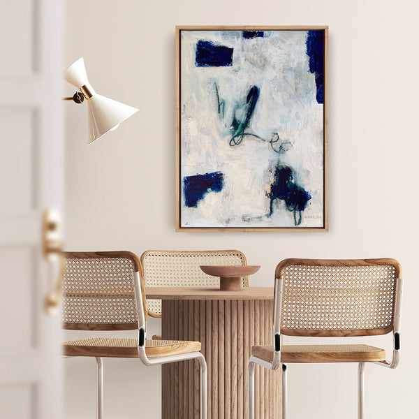 Drifting In Blue No. 2 Canvas Print