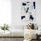 Drifting In Blue No. 2 Canvas Print